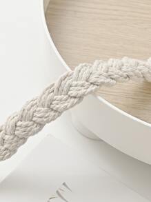 1入組淺褐色窗簾綁帶,現代編織細節窗簾綁帶 - 米色 - 查看 5