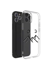 Funda de celular transparente montaña - transparente - Ver 3