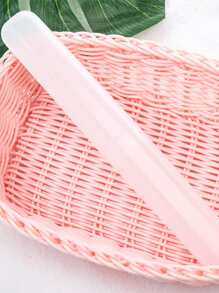 1pc PP Toothbrush Storage Box, Modernist Portable Toothbrush Box For Home - White - View 4