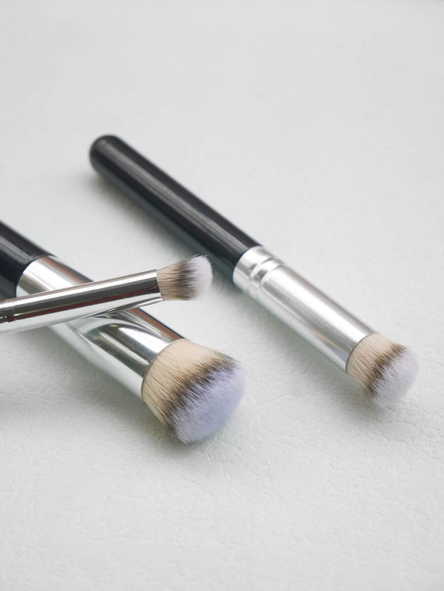 Set de 3 piezas de brochas para corrector de maquillaje para mujeres, set de brochas, kit de brochas de maquillaje, set de brochas de maquillaje, set de maquillaje completo, set de brochas de maquillaje, kit de maquillaje completo, set de brochas, set de brochas de maquillaje, set de regalo de maquillaje, set - Multicolor - Ver 1