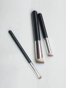 Set de 3 piezas de brochas para corrector de maquillaje para mujeres, set de brochas, kit de brochas de maquillaje, set de brochas de maquillaje, set de maquillaje completo, set de brochas de maquillaje, kit de maquillaje completo, set de brochas, set de brochas de maquillaje, set de regalo de maquillaje, set - Multicolor - Ver 5