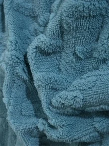 2 Chiếc Hình Học Búi Trang Trí Vỏ Gối, Hiện Đại Flannelette Đệm Cho Phòng Khách, Trang Trí Nhà Cửa - Màu xanh lam - Xem 3