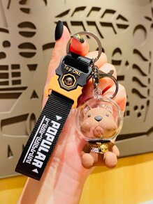 1PC Unisex Cartoon Dog Charm Móc khóa dễ thương - Nhiều màu - Xem 1