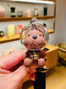 1PC Unisex Cartoon Dog Charm Móc khóa dễ thương - Nhiều màu - Xem 3