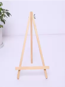 1pc Mini Wooden Easel, Simple Multi-purpose Painting Tool For DIY Painting, Home Decor - Multicolor - View 1