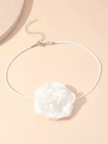 Vòng cổ trang trí hoa Valentine, Mẹ, Mẹ, Ngày của Mẹ, Quà tặng - trắng - Xem 2