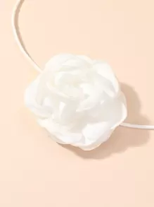 Vòng cổ trang trí hoa Valentine, Mẹ, Mẹ, Ngày của Mẹ, Quà tặng - trắng - Xem 3