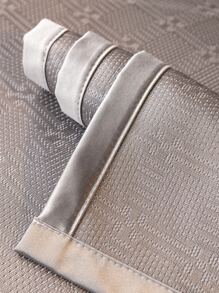 1入組素色沙發巾 - 灰色 - 查看 6