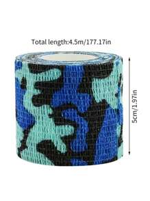 1 pieza Vendaje con estampado de camuflaje protectora - Multicolor - Ver 3