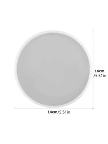 3入組圓形DIY矽膠模具 - 白色 - 查看 8