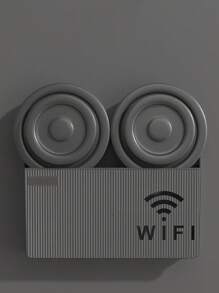 1pc Wifi Router Storage Box Wall Mount Bracket Fall Home Decor  Room Decor