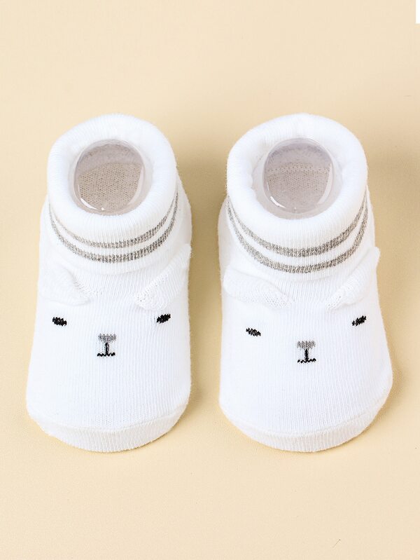1pair Baby Anti-slip Floor Socks