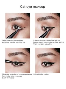 1入組持久防水眼線筆