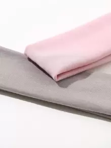 1 pieza/6 piezas Diademas anchas de unicolor casual, adecuadas para el uso diario, banda para el cabello, turbante, diadema, banda para sudar, accesorios para el cabello de mujer para la escuela, la universidad, el otoño, el invierno, vacaciones, atuendos elegantes, bufanda, pañuelo de mujer, diadema suave - Multicolor - Ver 4