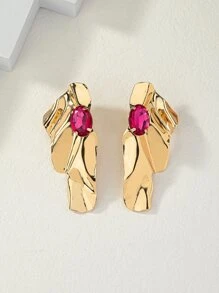 1 đôi Quá quắt Sóng biển Hình dạng Sang trọng Hoa tai Đối với Của phụ nữ Tối Buổi tiệc , Yến tiệc , Mùa hè Kỳ nghỉ Và Thời gian rảnh rỗi - Nhiều màu - Xem 3