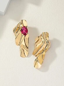 1 đôi Quá quắt Sóng biển Hình dạng Sang trọng Hoa tai Đối với Của phụ nữ Tối Buổi tiệc , Yến tiệc , Mùa hè Kỳ nghỉ Và Thời gian rảnh rỗi - Nhiều màu - Xem 6