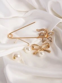 女士圍巾扣、披肩別針和圍巾環套裝