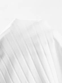 SHEIN Essnce Plus 3pcs Mock Neck Rib-knit Tank Top - Multicolor - View 5