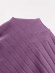 SHEIN Essnce Plus 3pcs Mock Neck Rib-knit Tank Top - Multicolor - View 7