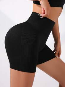 Yoga Basic 寬腰帶運動短褲