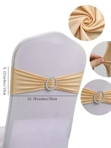 1 Đồng Màu Tất, Polyester Hiện Đại Kim Cương Giả Trang Trí Ghế Lưng Cho Gia Đình, Đảng - Rượu sâm banh - Xem 2