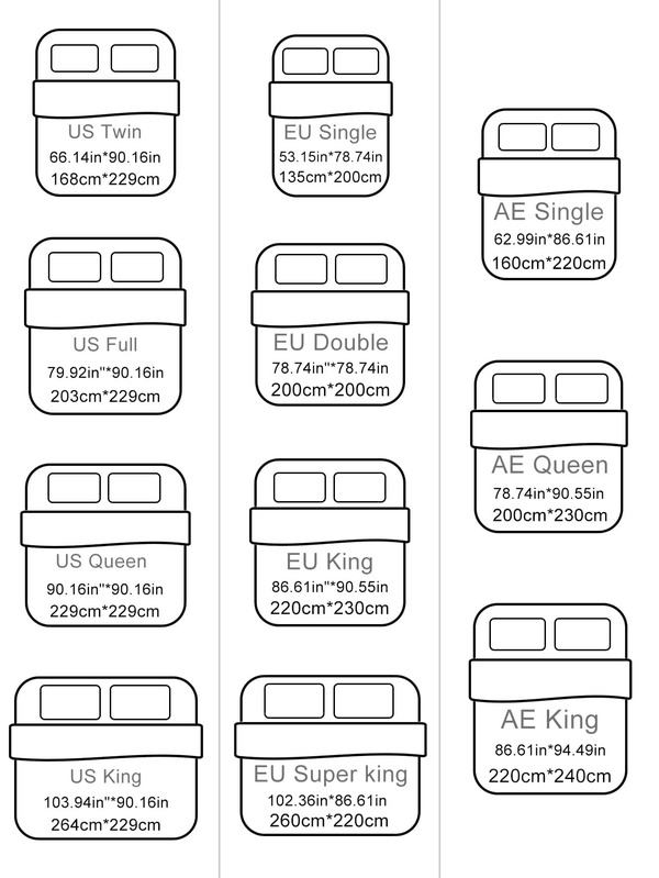 Geometric Pattern Duvet Cover Set Without Filler SHEIN USA