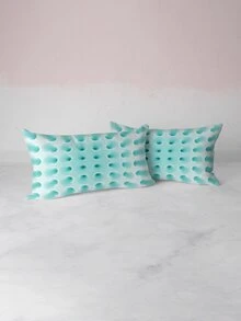 3 piezas/set set fundas de edredón con patrón geométrico (1 funda de edredón, 2 fundas de almohada), set ropa de cama de tela moderna para el hogar - Multicolor - Ver 2