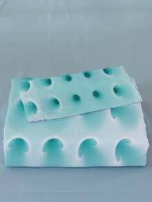 3 piezas/set set fundas de edredón con patrón geométrico (1 funda de edredón, 2 fundas de almohada), set ropa de cama de tela moderna para el hogar - Multicolor - Ver 6