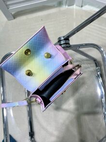 迷你時尚女用手提包、肩背包、斜背包 - 彩色 - 查看 4