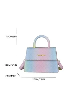 迷你時尚女用手提包、肩背包、斜背包 - 彩色 - 查看 5