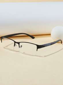 1 cặp kính mắt thông thường bán gọng nam cho cuộc sống hàng ngày - màu đen - Xem 1