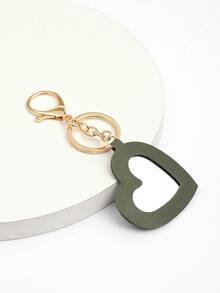 1 Phụ Nữ Gương Hình Trái Tim Quyến Rũ Móc Khóa Thời Trang Để Trang Trí Chìa Khóa - Nhiều màu - Xem 2