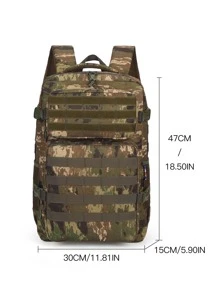 Túi cắm trại ngoài trời họa tiết camo 17 inch Túi nhiều túi chống thấm nước cho ba lô thông thường ngoài trời Ba lô máy tính xách tay để đi bộ đường dài với sức chứa lớn Ba lô chức năng nhẹ Quà tặng ngày của cha Túi đi học mùa hè Túi đi học cho bố - Nhiều màu - Xem 5