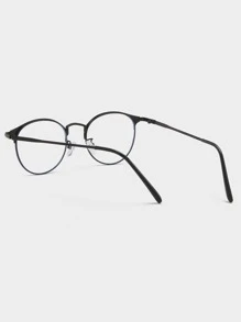 1副女士圓框時尚眼鏡適用於日常