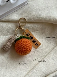 柿子和花生设计钥匙扣 可爱编织钥匙扣 节日礼物 钥匙圈包 汽车吊坠 针织包配件 单肩包 斜挎包 手提包 手提包 派对 节日礼物 生日 情人节 时尚 新潮 可爱 柔软 适合少女 女士 大学生 教师配件 装饰礼品 钥匙链饰物 钩针包 学校用品 教师礼物 返校 教师配件 钩针学校用品 教师礼物 返校 教师配件 钩针配件 - 彩色 - 查看 7