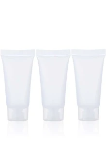 3 cái 30 ML Empty Lotion Subpackage Soft Tube, Travel Essentials - Trong sáng - Xem 1