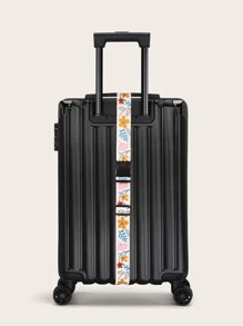 1条可调节密码锁旅行行李带，行李安全锁，防盗行李带，捆绑带，适用于旅行、航班、商务出行，可用于手提包、行李箱、背包、旅行包、学习用品等。 - 彩色 - 查看 2