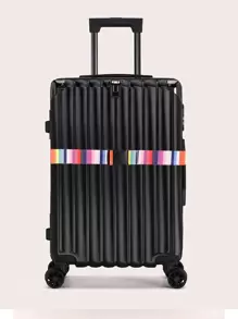 1PC Travel Luggage Strap Adjustable Password Lock Packing Belt Baggage Secure Lock Anti-Theft Luggage Strap Bundling Belt Packing For Student Luggage Belt Luggage Packaging Strap Luggage Rope With Buckle For Travel Flight Business Trip For Suitcase Luggage Case Backpack Duffle Bag Bag For School School Accessories School Stuff - Multicolor - View 4