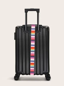 1PC Travel Luggage Strap Adjustable Password Lock Packing Belt Baggage Secure Lock Anti-Theft Luggage Strap Bundling Belt Packing For Student Luggage Belt Luggage Packaging Strap Luggage Rope With Buckle For Travel Flight Business Trip For Suitcase Luggage Case Backpack Duffle Bag Bag For School School Accessories School Stuff - Multicolor - View 5