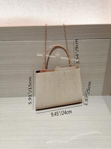 月夜晚禮包-華麗，優雅，精致，靜謐的豪華亮片，時尚，豪華，閃亮的小方袋派對晚宴袋，褶皺裝飾為派對女孩，女士，新娘提供完美的派對，婚禮，舞會，晚宴/宴會 - 金色 - 查看 9