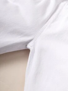 Toddler Boys Solid Straight Leg Jeans - White - View 6