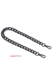 Chain Bag Strap For Strap Replacement Bag Accessories DIY Accessories Adjustable Replacement Shoulder Strap Stylish Durable - Black - View 4
