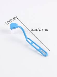 1pc Mini Toilet Cleaning Brush, Style And Color Random - Blue - View 2