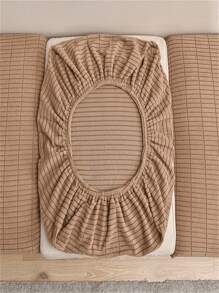 1 Peça Poliéster Capa De Almofada De Assento De Sofá , Moderno Xadrez Detalhe Capa De Almofada De Sofá Para Casa - Multicolorido - Ver 2