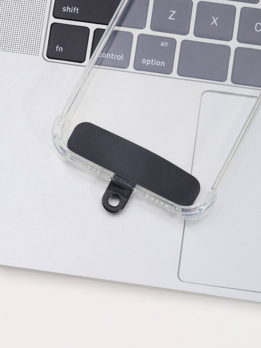 1 Thẻ kẹp cố định chống mất điện thoại - màu đen - Xem 1