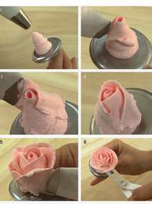 5入組裱花嘴套裝 - 銀色 - 查看 5