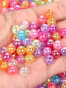 1入組時尚釘珠DIY首飾配件適合女士DIY首飾製作 - 白色 - 查看 1