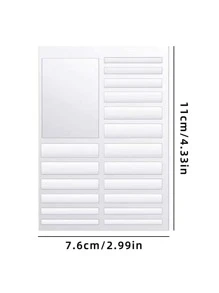 4 cái/bộ Vòng Điều Chỉnh Vòng Nhựa, Bộ Điều Chỉnh Vòng Đồng Màu Hiện Đại Cho Gia Đình - Nhiều màu - Xem 2