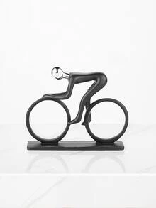 1pc Polyresin Decoration Craft, Creative Abstract Figure Design Decoration Object For Home - Multicolor - View 5