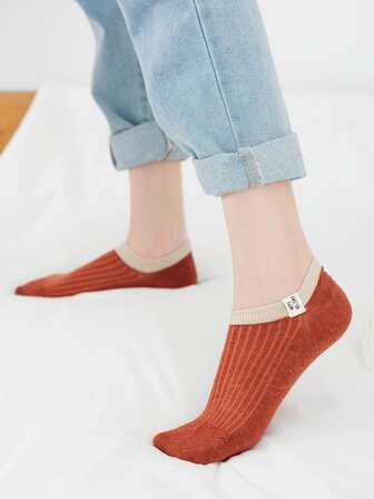 10 pares calcetines tobilleros de canalé